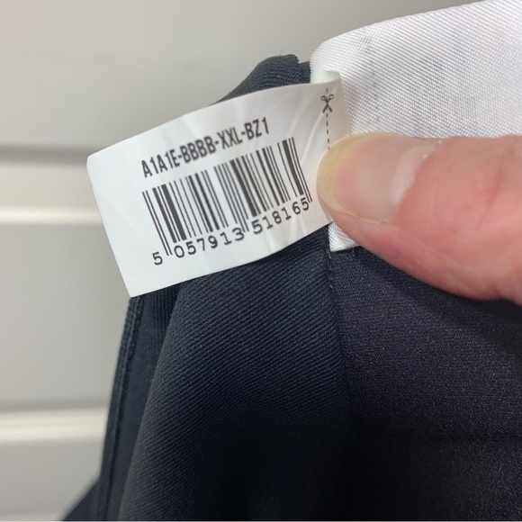 Gymshark Speed Run Black 5" Sport 2 In 1 Shorts Built-in Pocket Back Zip Sz XXL - Picture 7 of 11